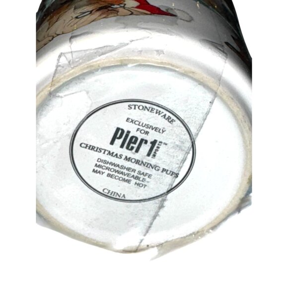 Stackable Christmas Dog-Themed Ceramic Mugs Set Of 4 (No Metal Rack) - Picture 13 of 14